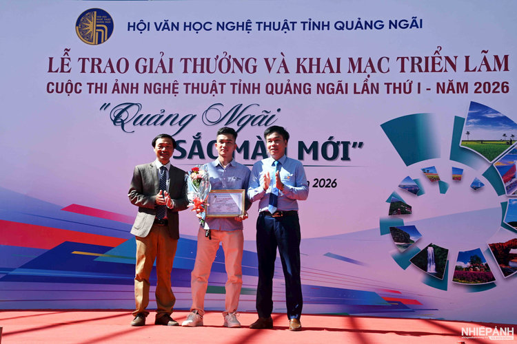 Quảng Ngãi: Tổ chức Lễ trao giải thưởng và khai mạc triển lãm ảnh nghệ thuật với chủ đề “Quảng Ngãi - Sắc màu mới” lần thứ I - 2026