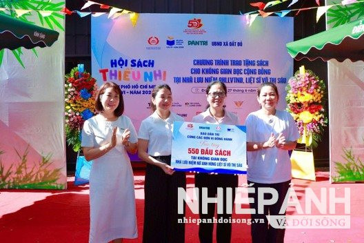 Thư viện lưu động lan tỏa văn hóa đọc đến thiếu nhi