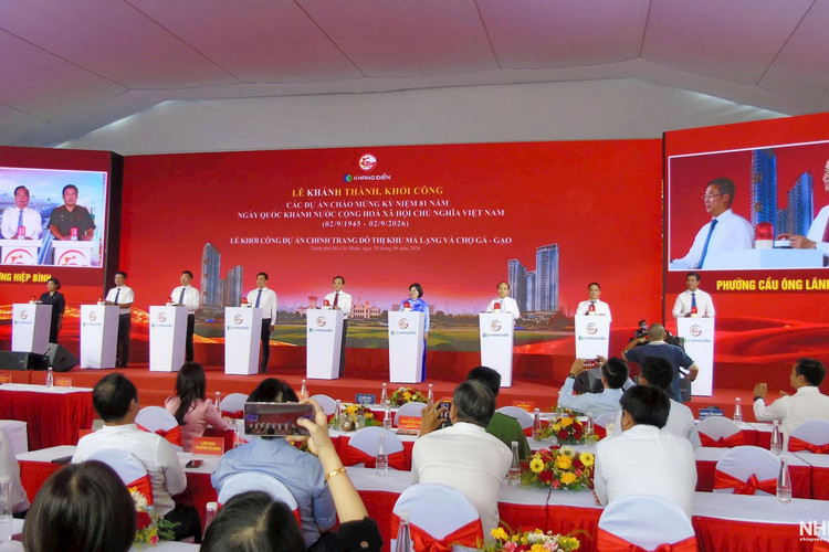 Chào mừng Quốc khánh 2-9:
TP Hồ Chí Minh khởi công, khánh thành 11 dự án với tổng mức đầu tư hơn 181.000 tỉ đồng
