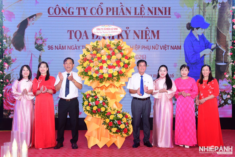 Công ty Cổ phần Lệ Ninh sôi nổi các hoạt động chào mừng Ngày Phụ nữ Việt Nam 20/10