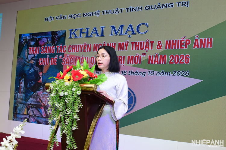 Quảng Trị: Khai mạc Trại sáng tác Mỹ thuật và Nhiếp ảnh “Sắc màu Quảng Trị mới” năm 2026