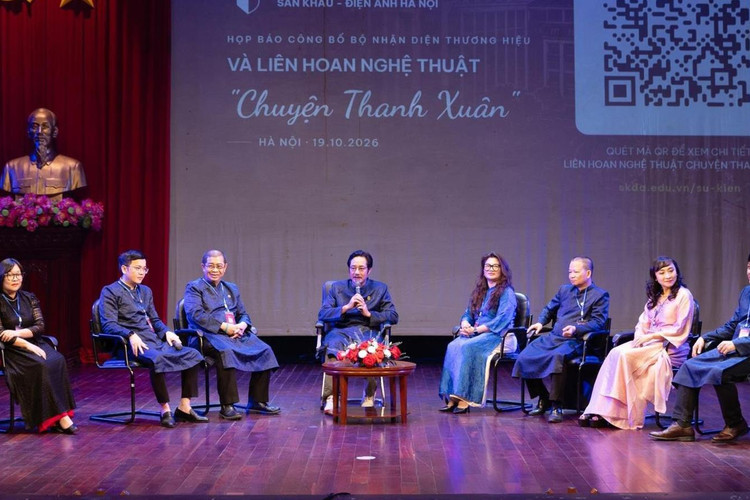 Trường Đại học Sân khấu - Điện ảnh Hà Nội ra mắt Bộ nhận diện thương hiệu mới và công bố Liên hoan nghệ thuật "Chuyện thanh xuân"